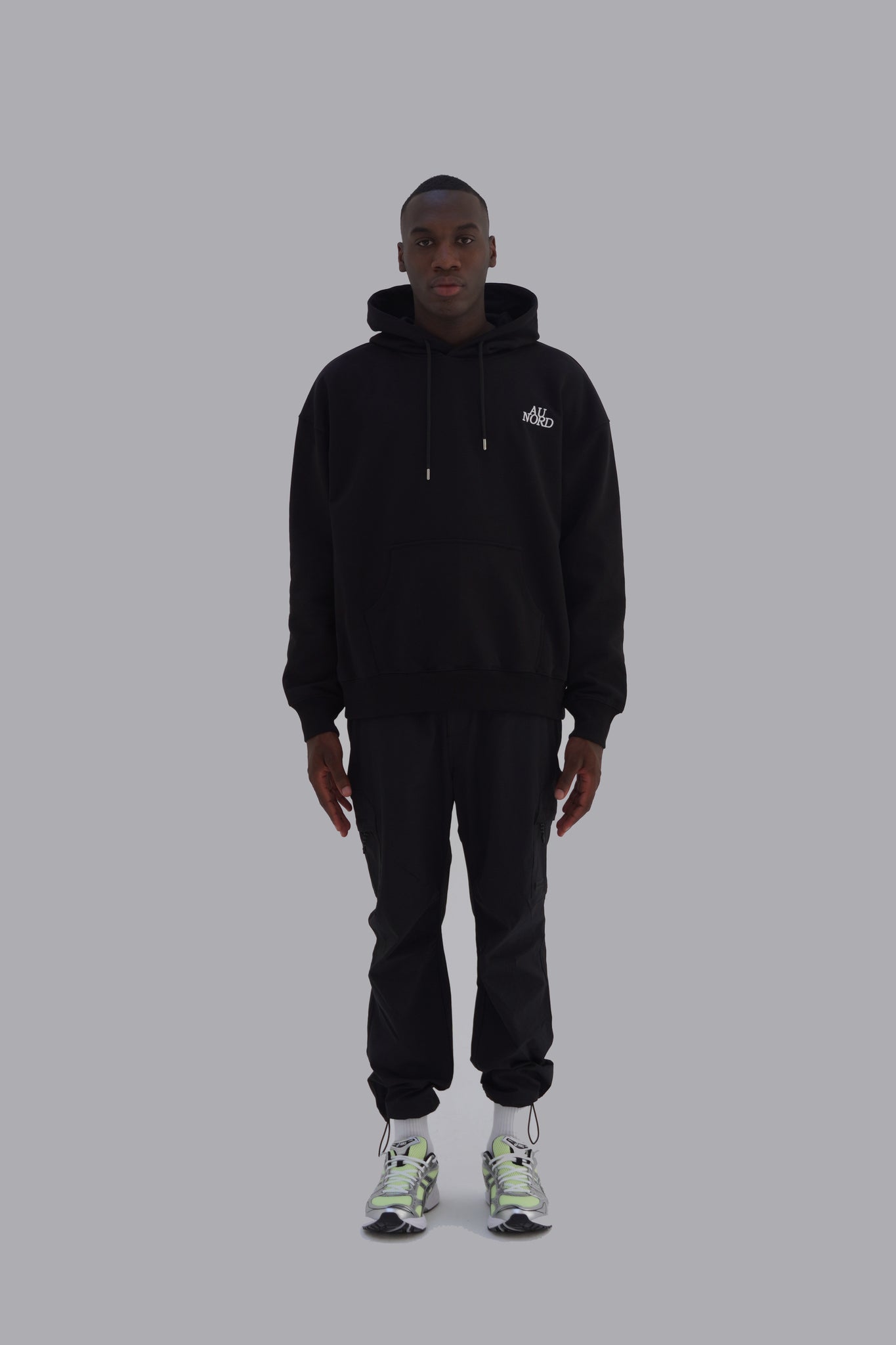 AU NORD HOODIE - BLACK